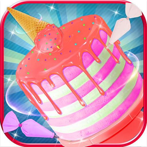 Ice Cream Cones Cake - Cooking Game 🍦 icon