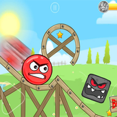 Red ball Adventure - Rolling ball 4 icon