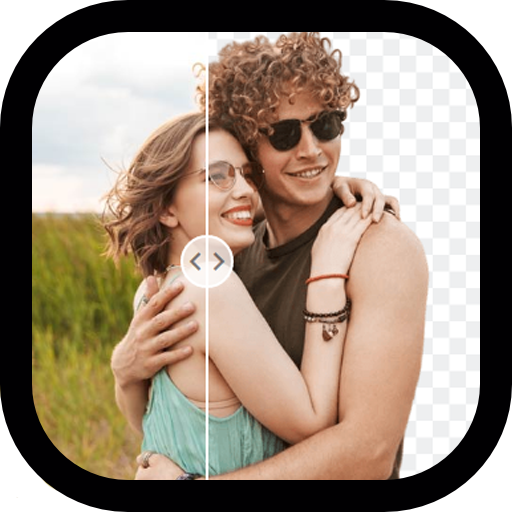 Remove backgrounds automatically icon