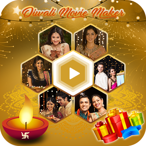 Diwali Slideshow Maker :Diwali Photo Video Maker icon