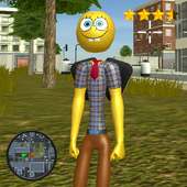 Stickman Sponge Jetpack Crime