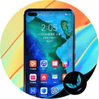 launcher Colorful theme for Tecno Camon 12 Air pro on 9Apps