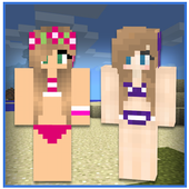 Bikini Girls Skin for Minecraft PE icon