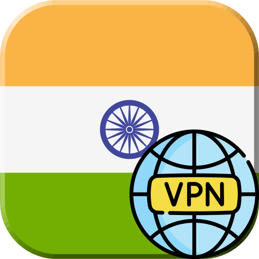 India VPN IN icon