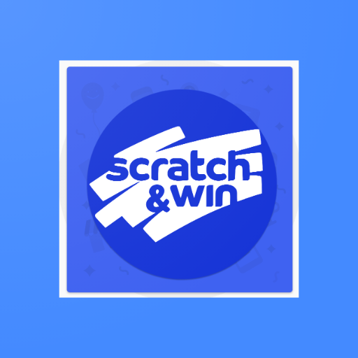 Scratch card to win cash icon