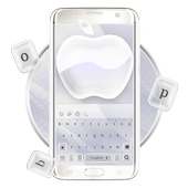 Silver Glass Apple on 9Apps