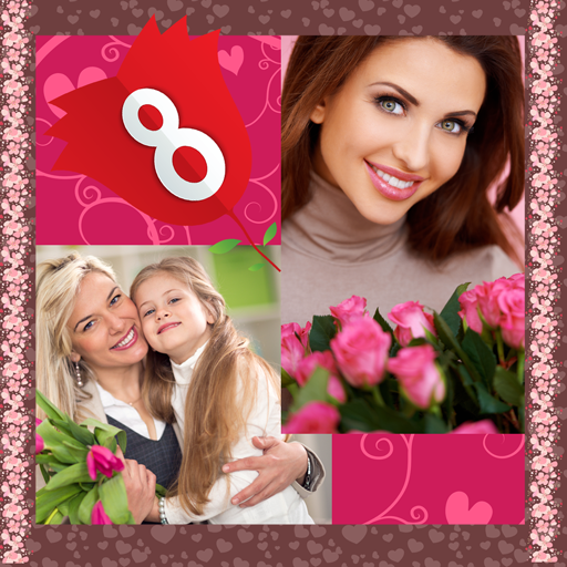 Women Day Photo Collage icon