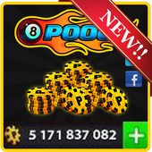 Coins For 8 Ball Pool Prank icon