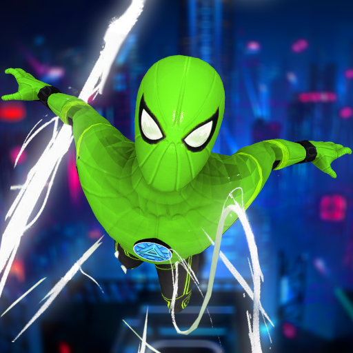 Spider Rope Stick-Man Shooter icon