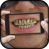 Gold Teeth Photo Editor आइकन