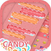 Candy SMS Theme – Message Style Candyland icon