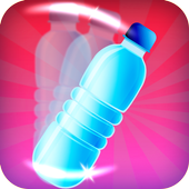 water bottle flip game icon