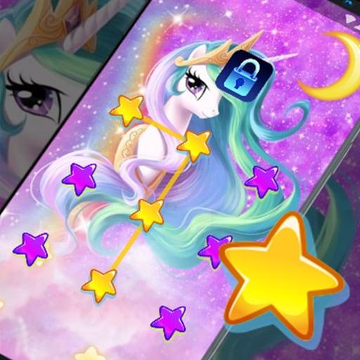 Cute Unicorn - App Lock Master Theme icon