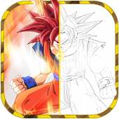 How to Draw Dragon Ball Z on 9Apps