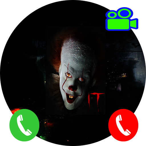 Call Pennywise fake video call icon