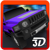 SUV Hummer Parking 3D icon