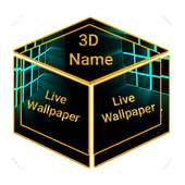 3D My Name Live Wallpaper on 9Apps