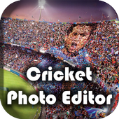 Cricket Photo Editor icon