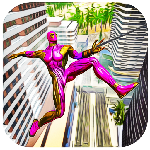 Vegas City Rope Hero - Gangster Crime Simulator icon