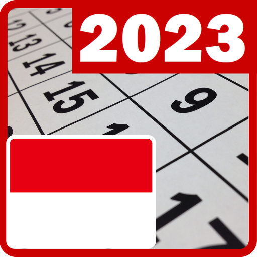 Indonesia calendar 2023 icon