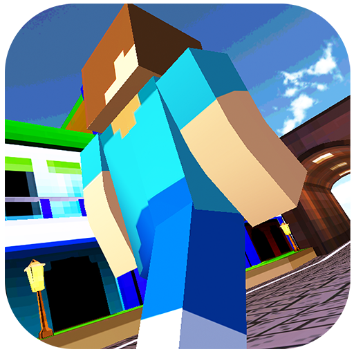 3D Subway Cube Rail Man Run icon