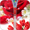 Rose Zipper Lock icon