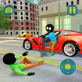 Grand Gangster Stickman Simulator icon