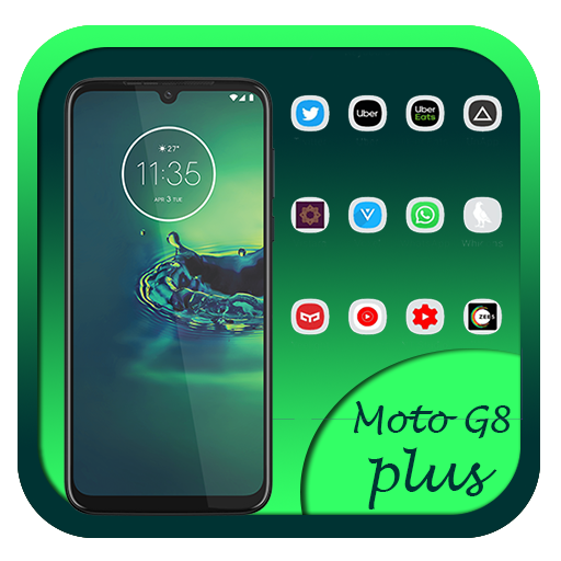 Theme for Moto G8 plus /Launcher moto g8 plus icon