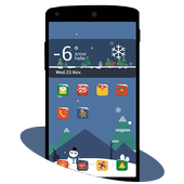 Christmas Ivy Launcher Theme icon