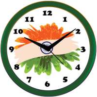 Independence Day Clock Live Wallpaper on 9Apps