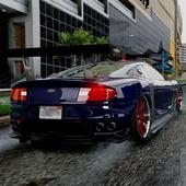 Miami Crime Drift Car icon