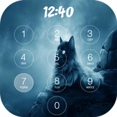 kitty keypad lock screen icon