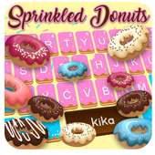 Sprinkled Donuts Kika Keyboard on 9Apps