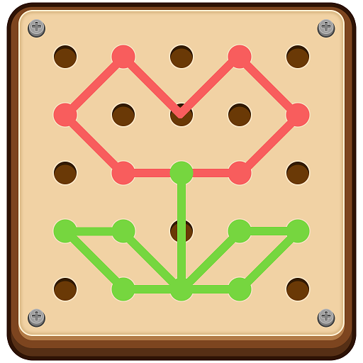 Line Drawing Puzzle - String Art icon