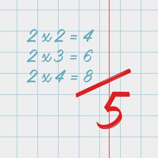 Таблица умножения иконка