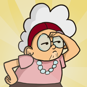 Granny Sitting icon