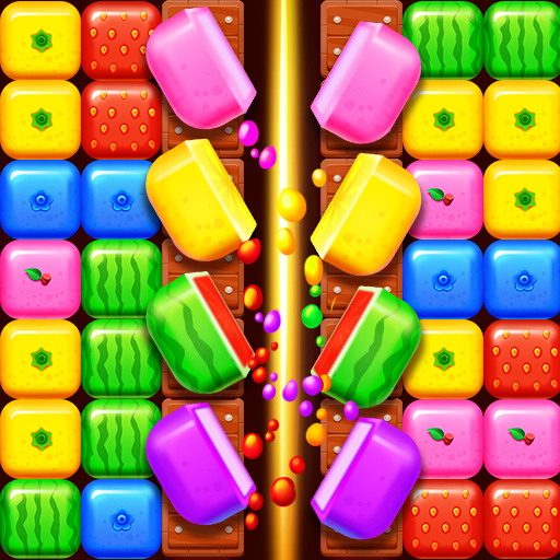 fruit pop tap cube icon