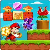 Crazy Boy Runner Super Jump World icon