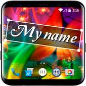 My Name on Live Luxury Wallpaper on 9Apps