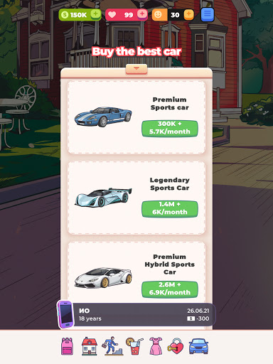 Hollywood Celebrity Story Life Simulator скриншот 12