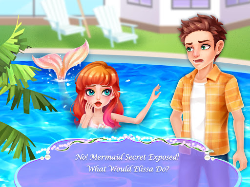 Mermaid Princess Love Story Dress Up & Salon Game screenshot 5