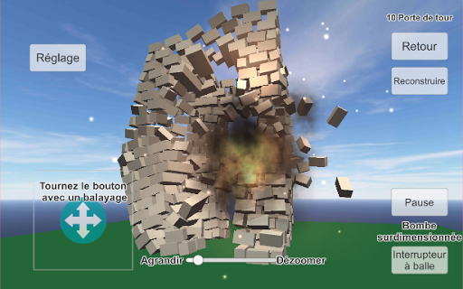 Simulation physique Destruction de bâtiments screenshot 5