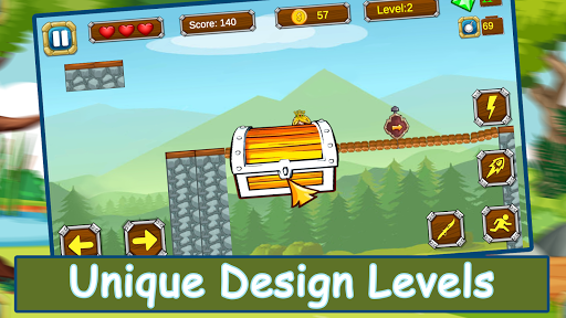 Super Lady Jungle world adventure screenshot 2