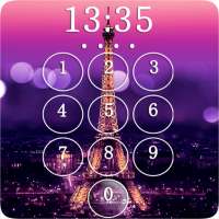 Paris Eiffel Tower Lock Screen on 9Apps