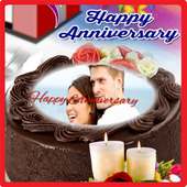 photo on Anniversary cake on 9Apps