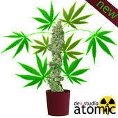 Weed Ganja Battery Widget icon