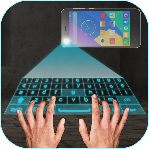 Hologram keyboard 3D Simulator icon