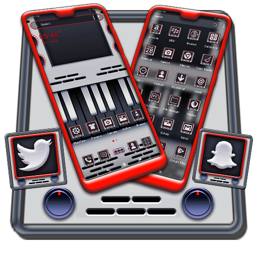 Musical Piano Launcher Theme icon