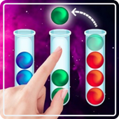 Sort Color Ball Game : Color Ball Puzzle Game icon