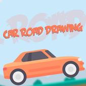Car Road Drawing icon